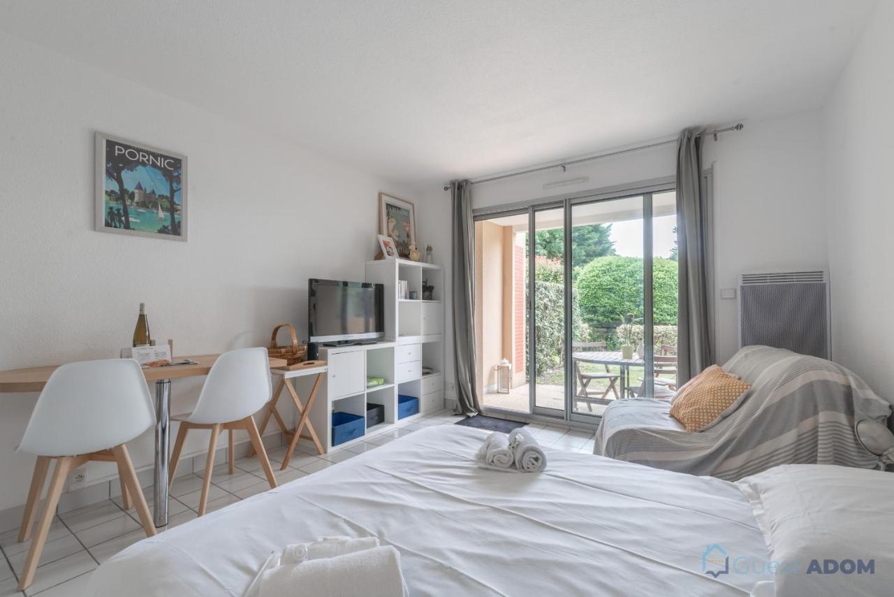 Studio Avec Terrasse Au Golf De Pornic Exteriér fotografie